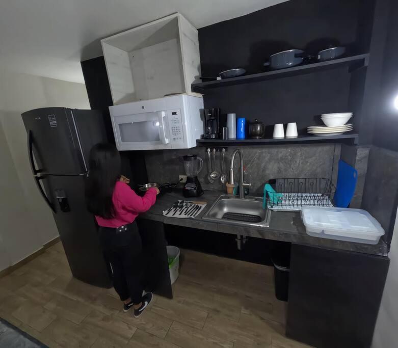 Departamento Privado7, 2 Camas Matri, Parking, Cocina Equipada, Wifi 65 Mb, 2 Climas,Centrico,Tv Smart Apartment Ciudad Valles Bagian luar foto