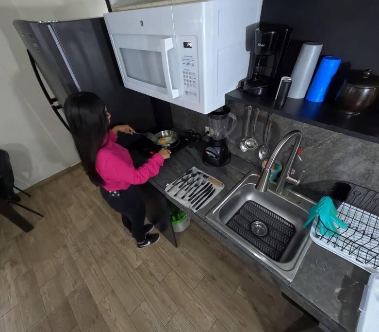 Departamento Privado7, 2 Camas Matri, Parking, Cocina Equipada, Wifi 65 Mb, 2 Climas,Centrico,Tv Smart Apartment Ciudad Valles Bagian luar foto
